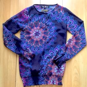 Desigual Purple Top